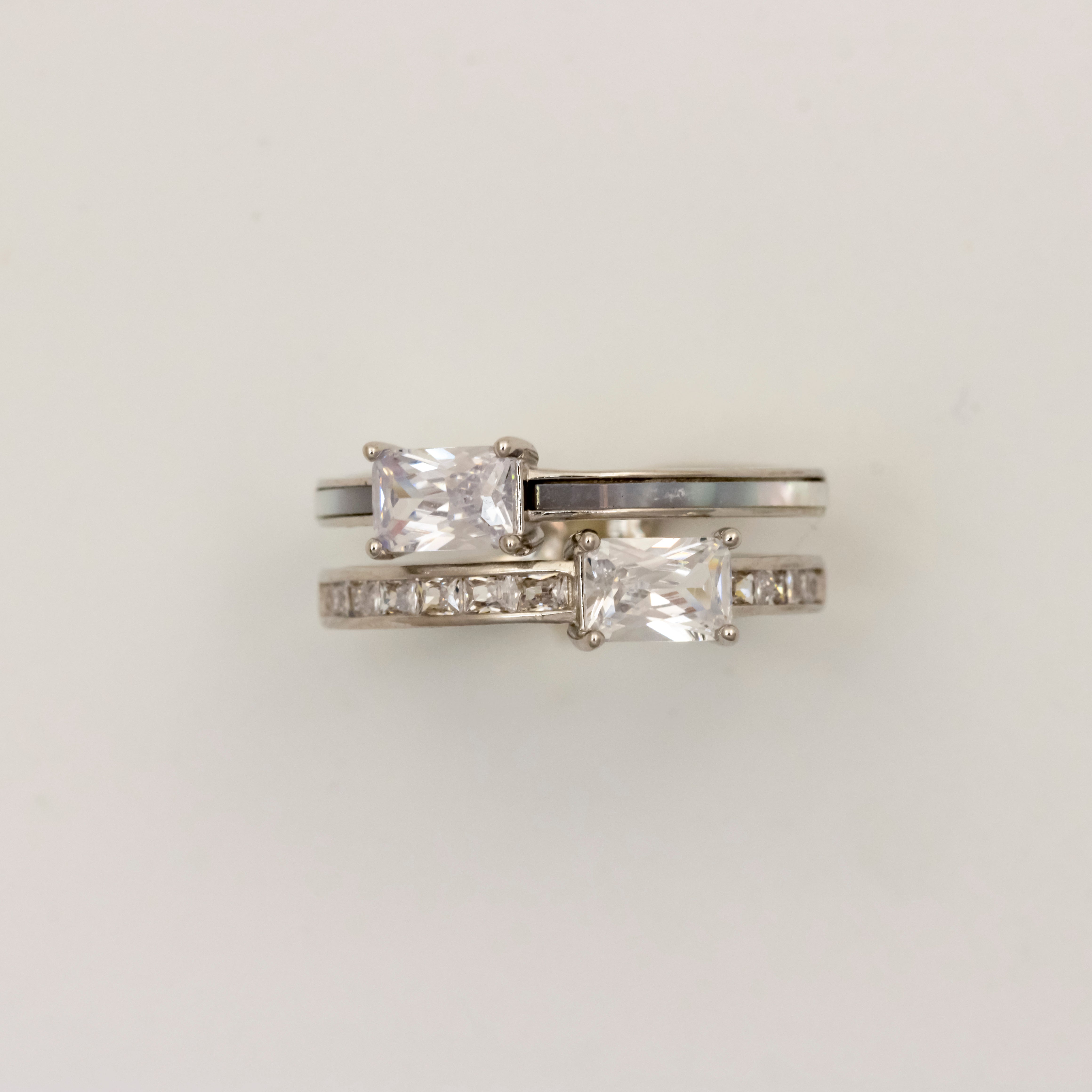 Regal Reflection Silver Ring