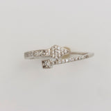 Ethereal Arrow of Elegance Silver Ring
