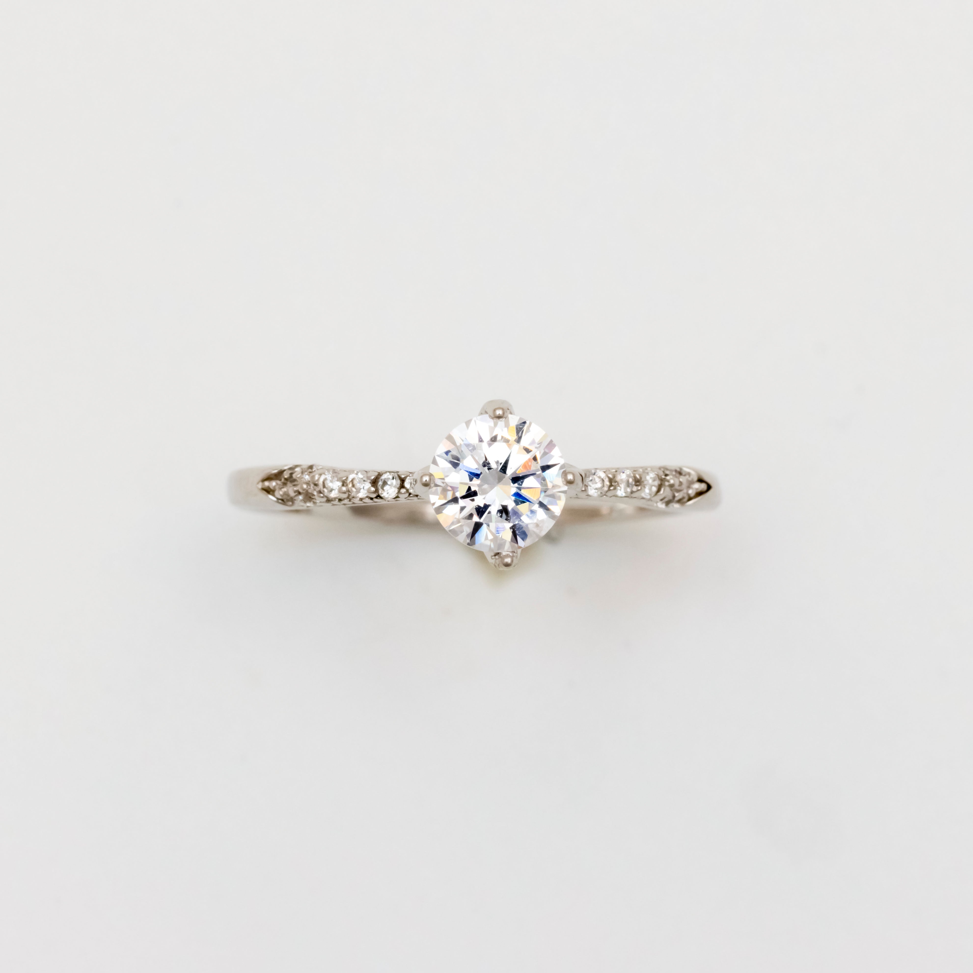 Classic Proposal Solitaire Band