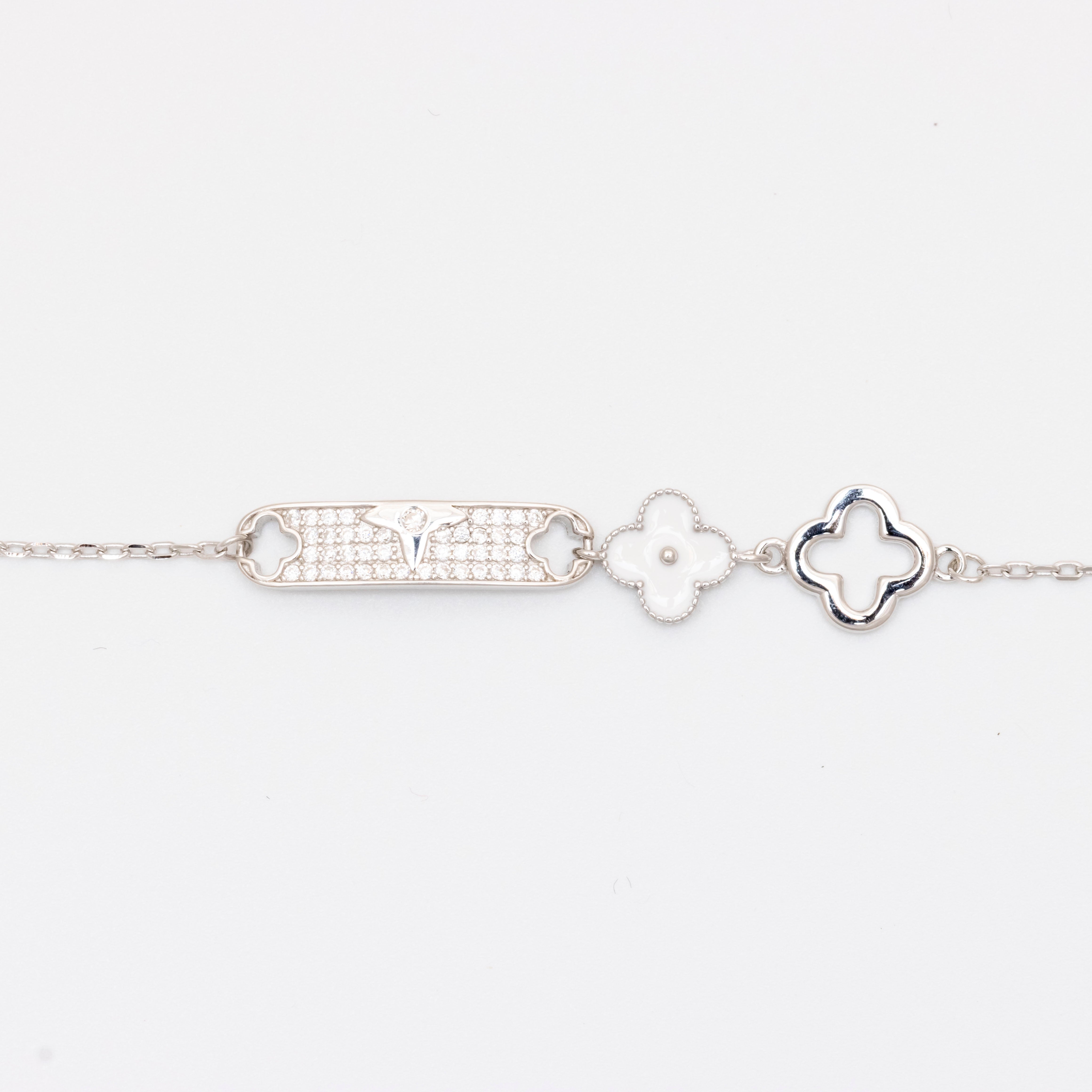 Cherished silver embrace