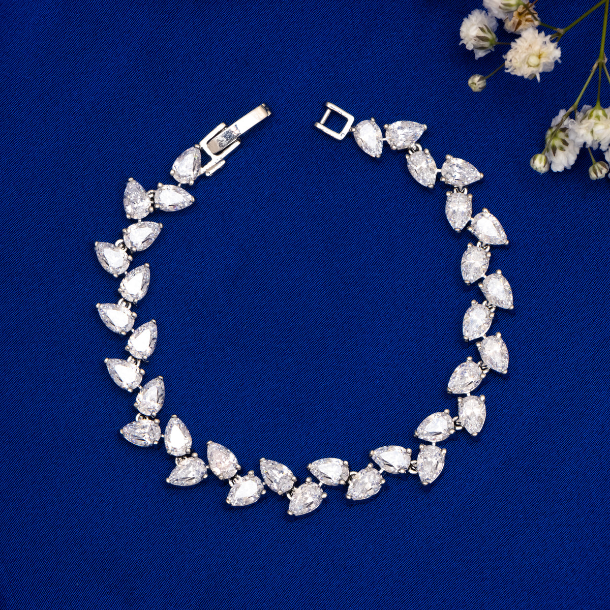 Marquise tennis bracelet