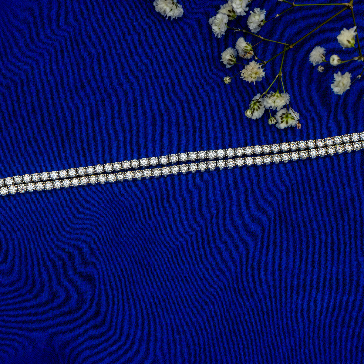 Double LINE TENNIS BRACELET