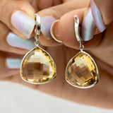 Sunlit Silver Drops