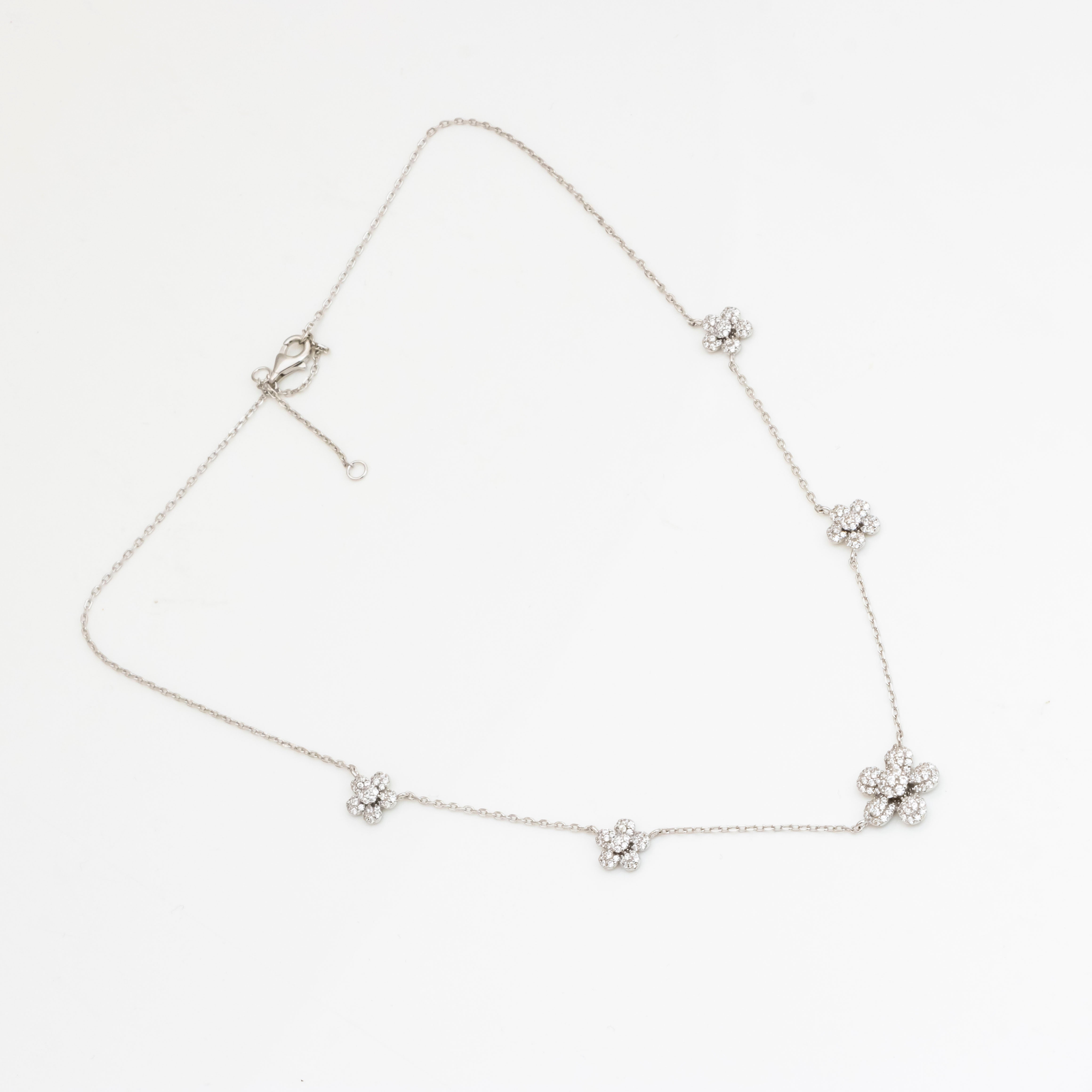 Ethereal White Stone Necklace