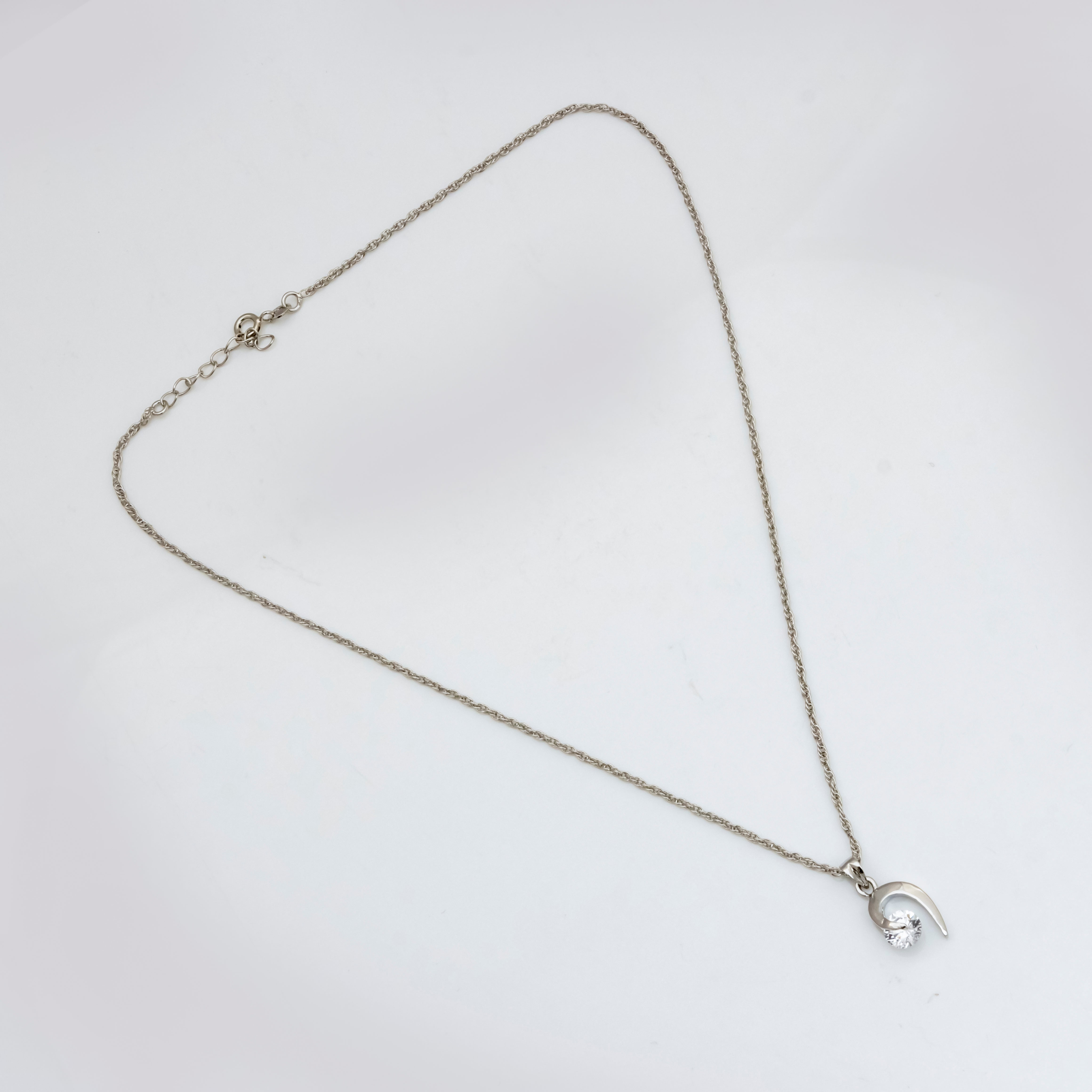 Diamond Whirl Necklace