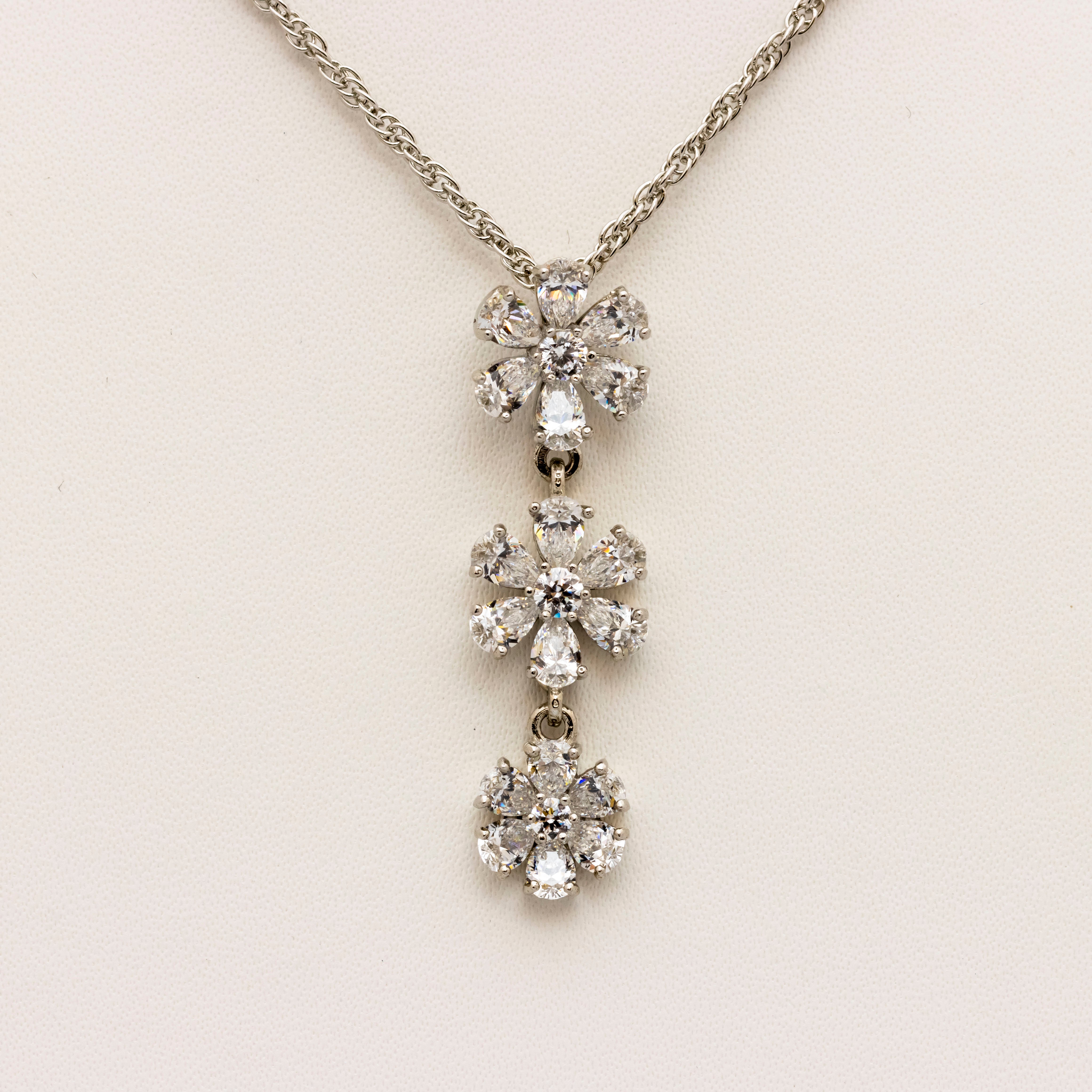 Diamond Grace Pendant Necklace
