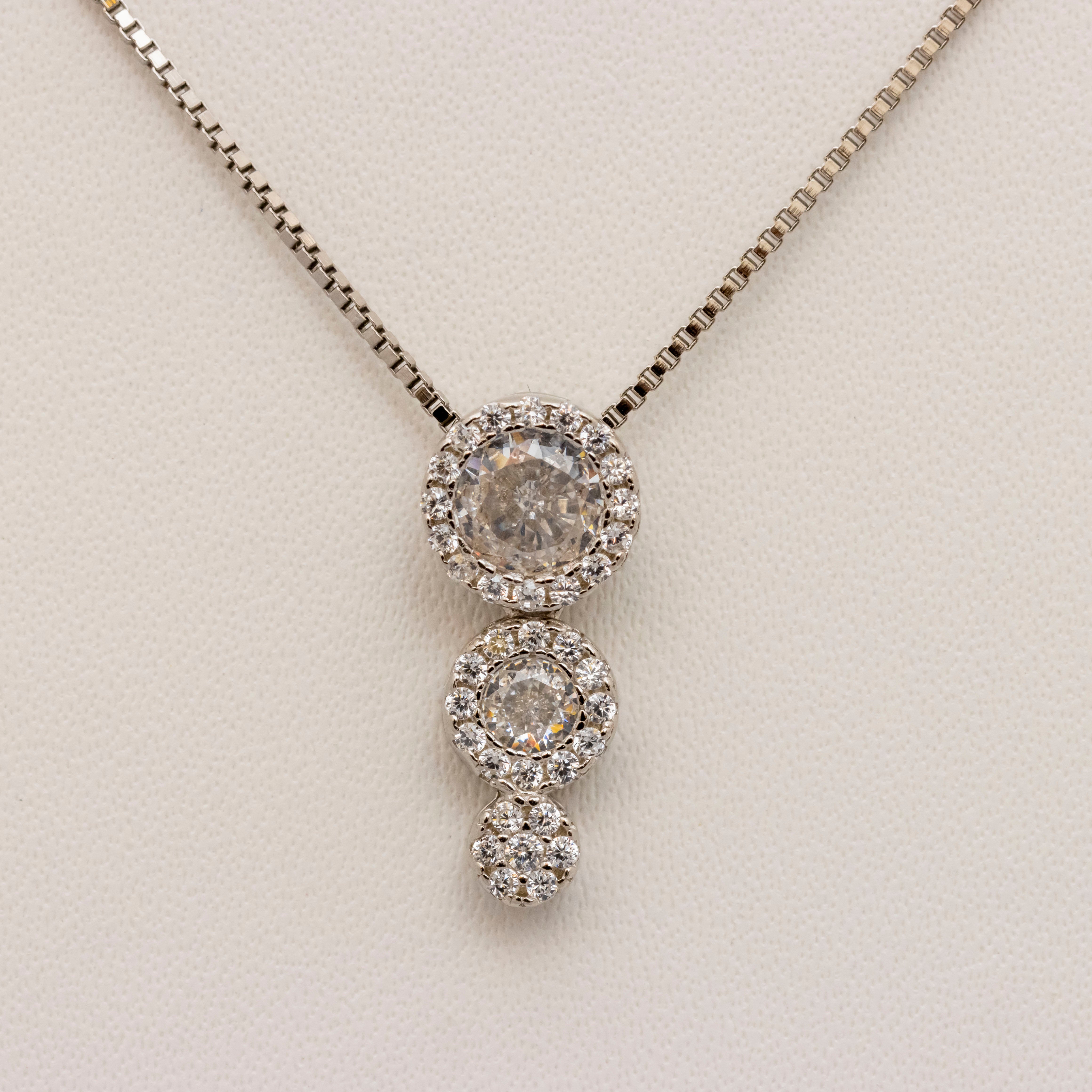 Cherished Moments Silver Necklace