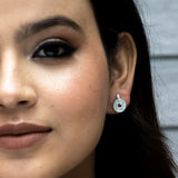Diamond Whisper Hoops