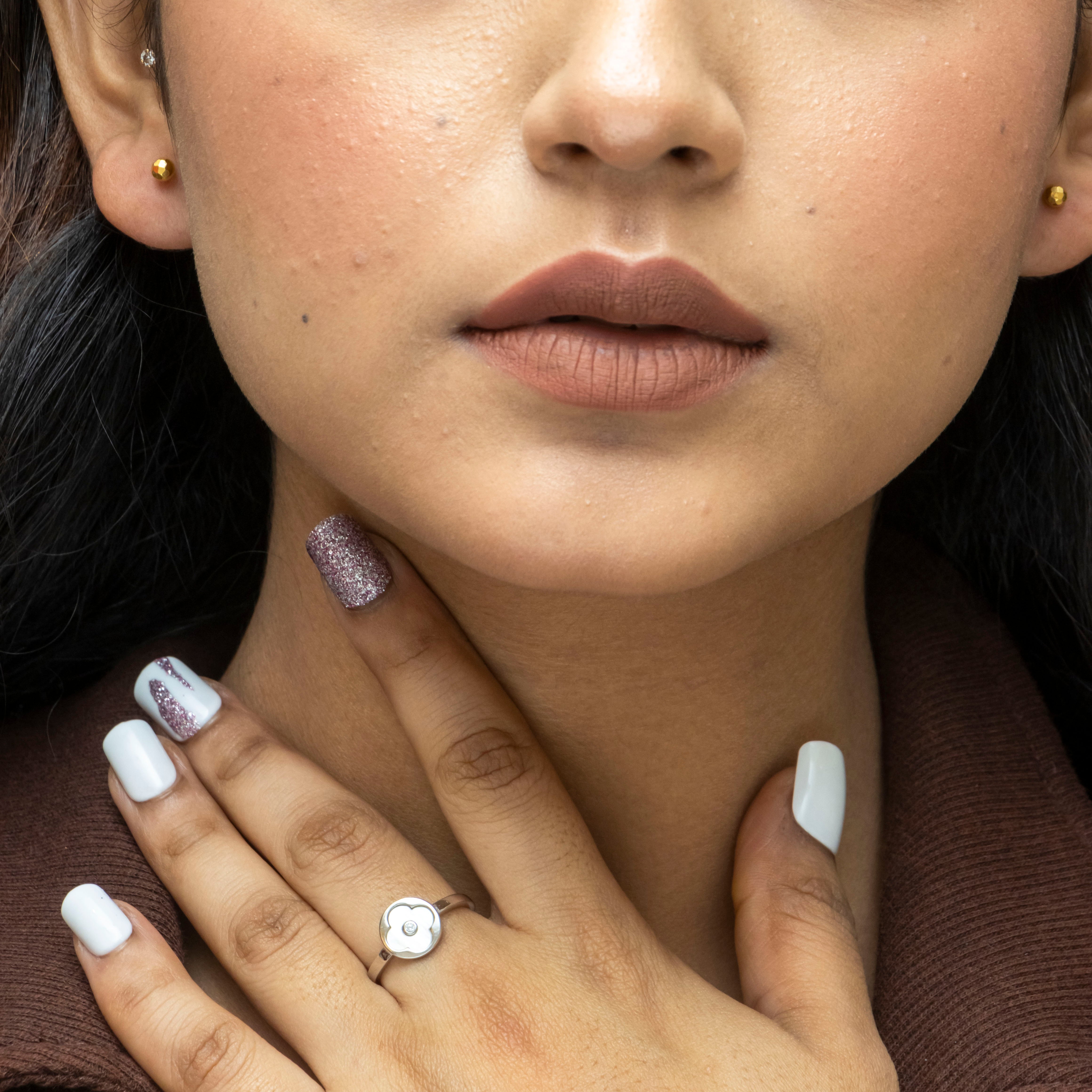 Blossom Luxe Silver Ring