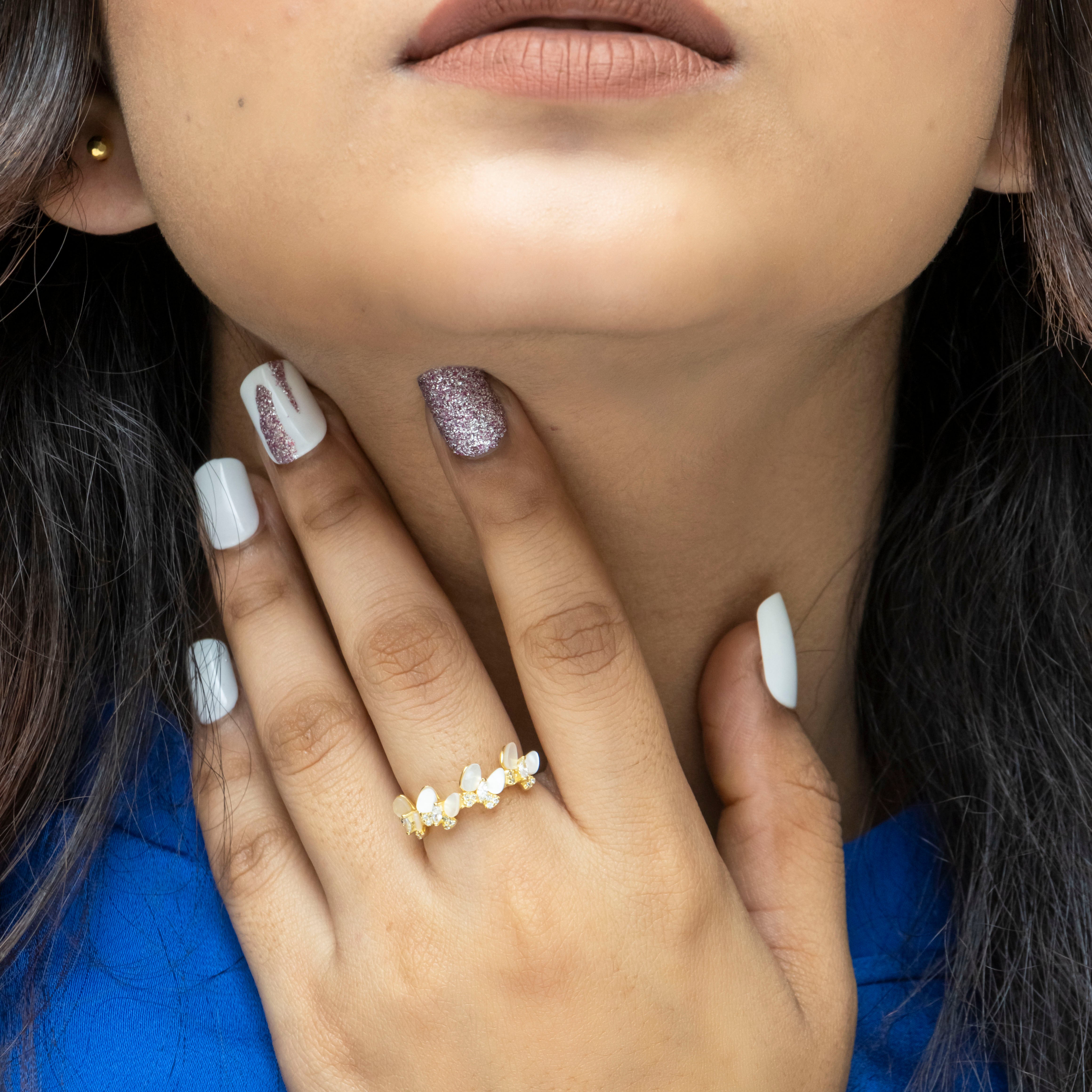 Aureate Flora Ring