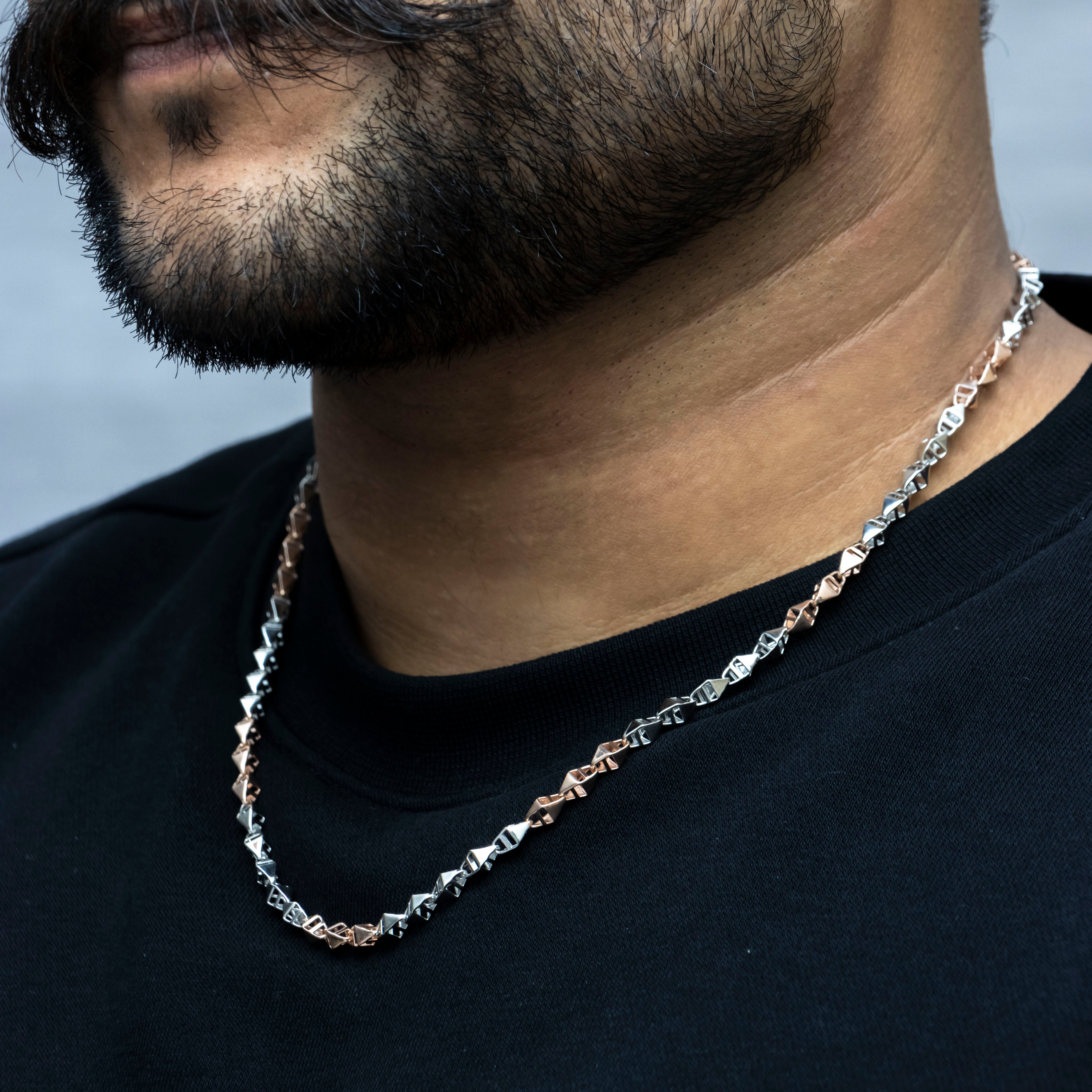Dual Tone Titan Twine Men's Chain